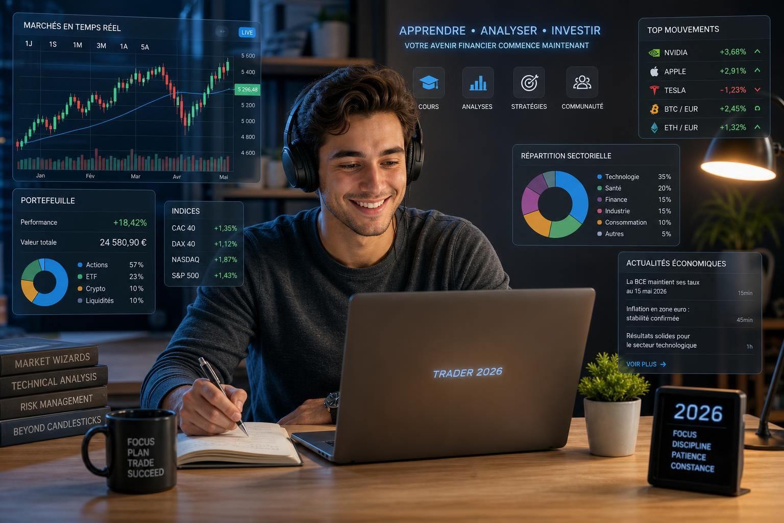 découvrez comment débuter et investir en bourse en 2026 et sécuriser vos placements grâce à nos conseils pratiques et stratégies adaptées aux débutants.