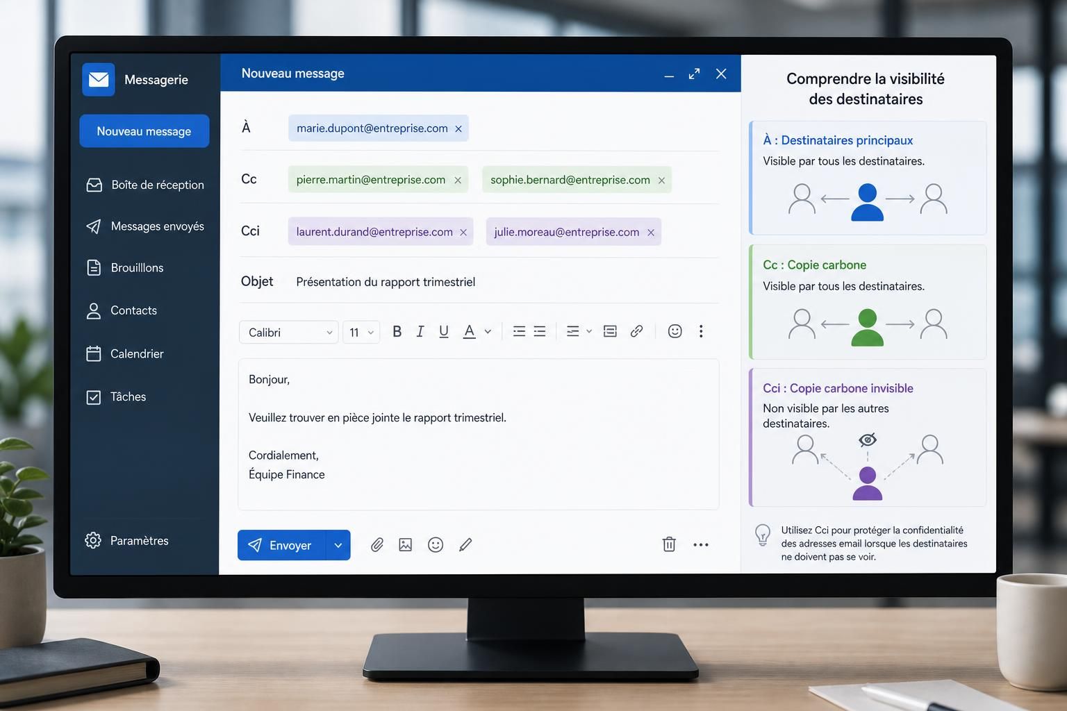 découvrez la différence entre cc et cci pour maîtriser l'envoi de vos emails et choisir la bonne option selon vos besoins.