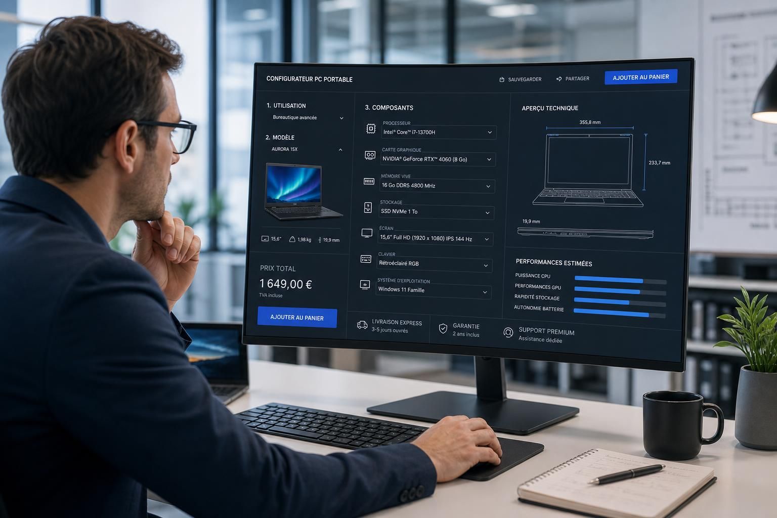 découvrez comment choisir et utiliser un configurateur pc portable en 2026 pour créer un ordinateur adapté à vos besoins, avec des conseils pratiques et les dernières tendances technologiques.