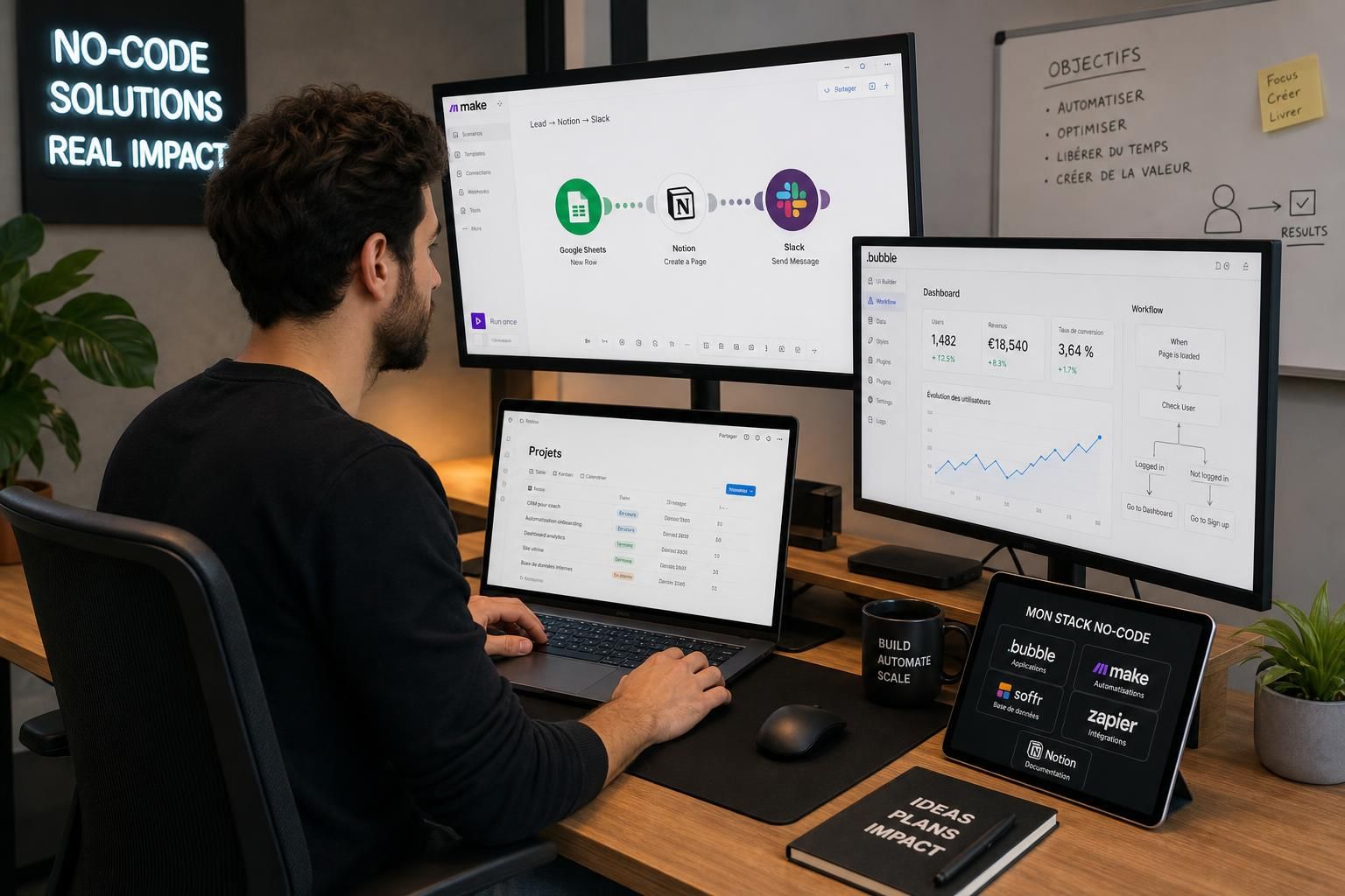 découvrez comment devenir freelance no-code et lancer une carrière réussie sans compétences en programmation. guide complet pour débutants souhaitant travailler librement.